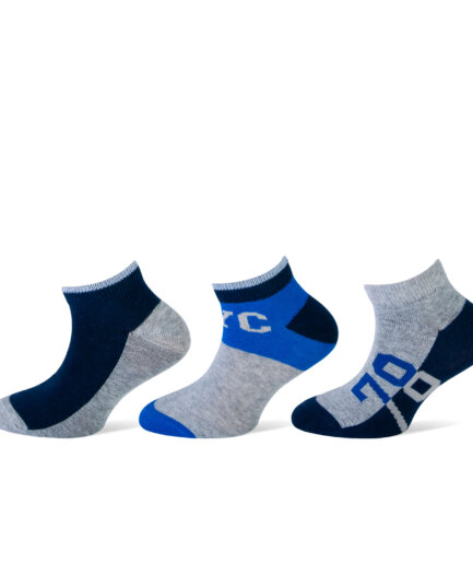 3 paar Teckel sneaker sokken