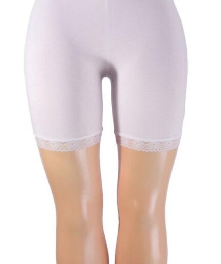 Yellow Moon short met kant